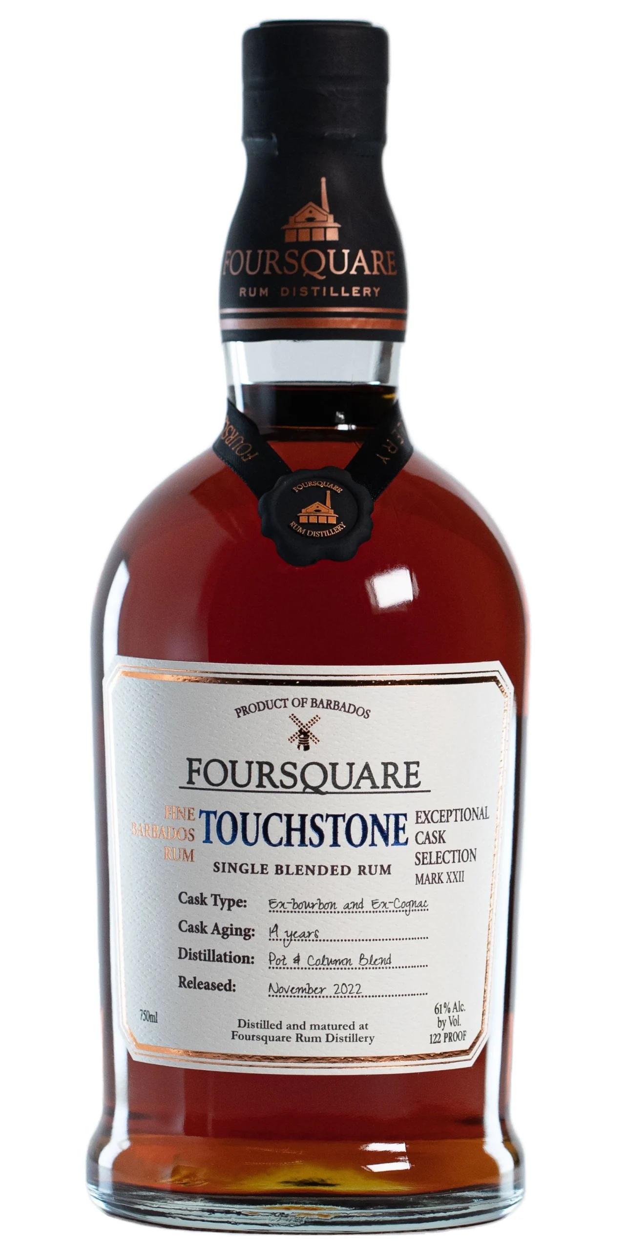 Foursquare Touchstone Exceptional Cask Selection Rum | 700ML