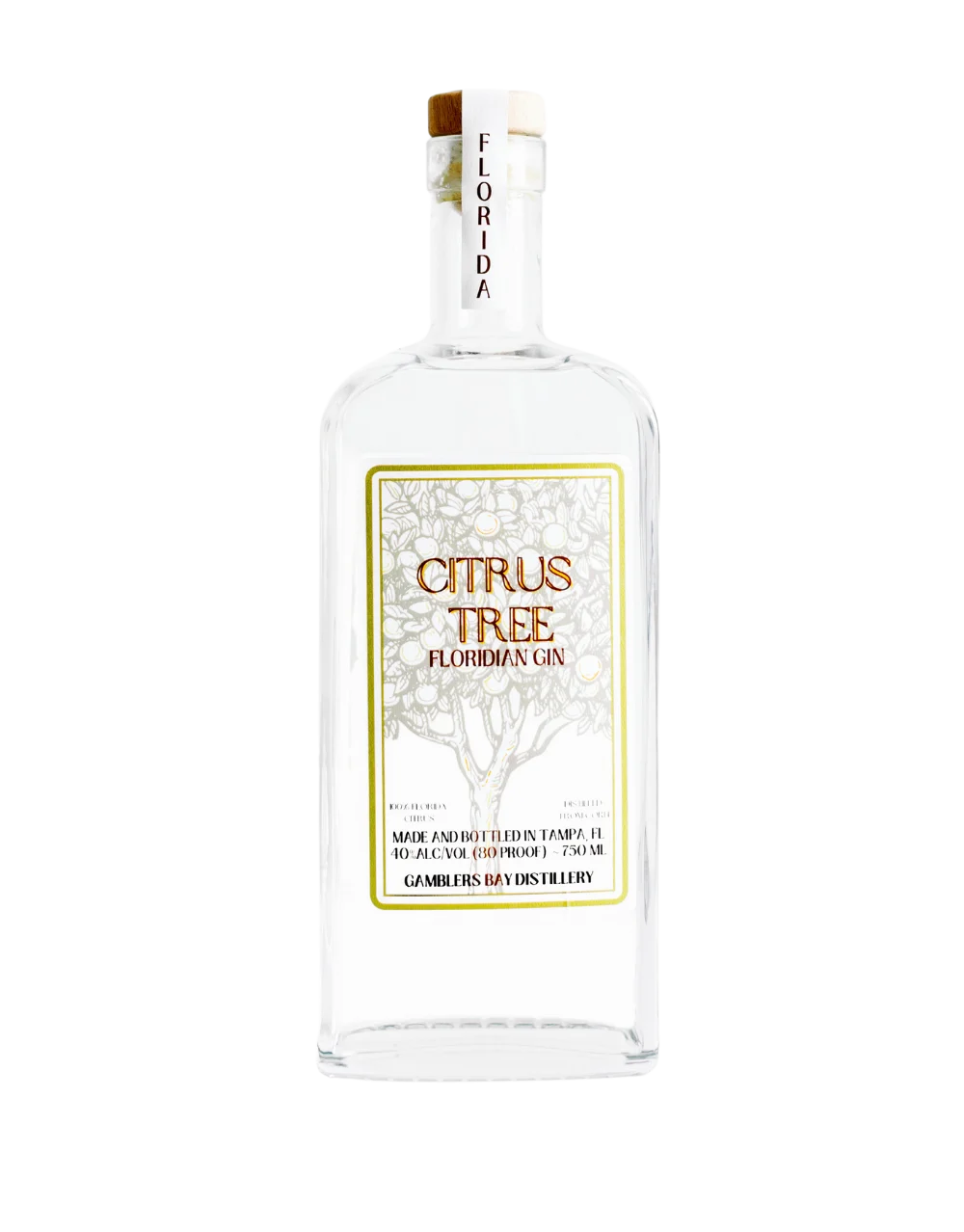 Gamblers Bay Distillery Citrus Tree Floridian Gin