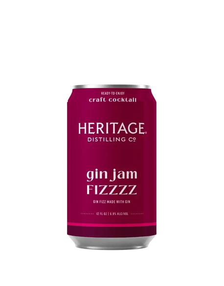 Heritage Distilling Company Gin Jam Fizzz Canned Cocktail | 355ML