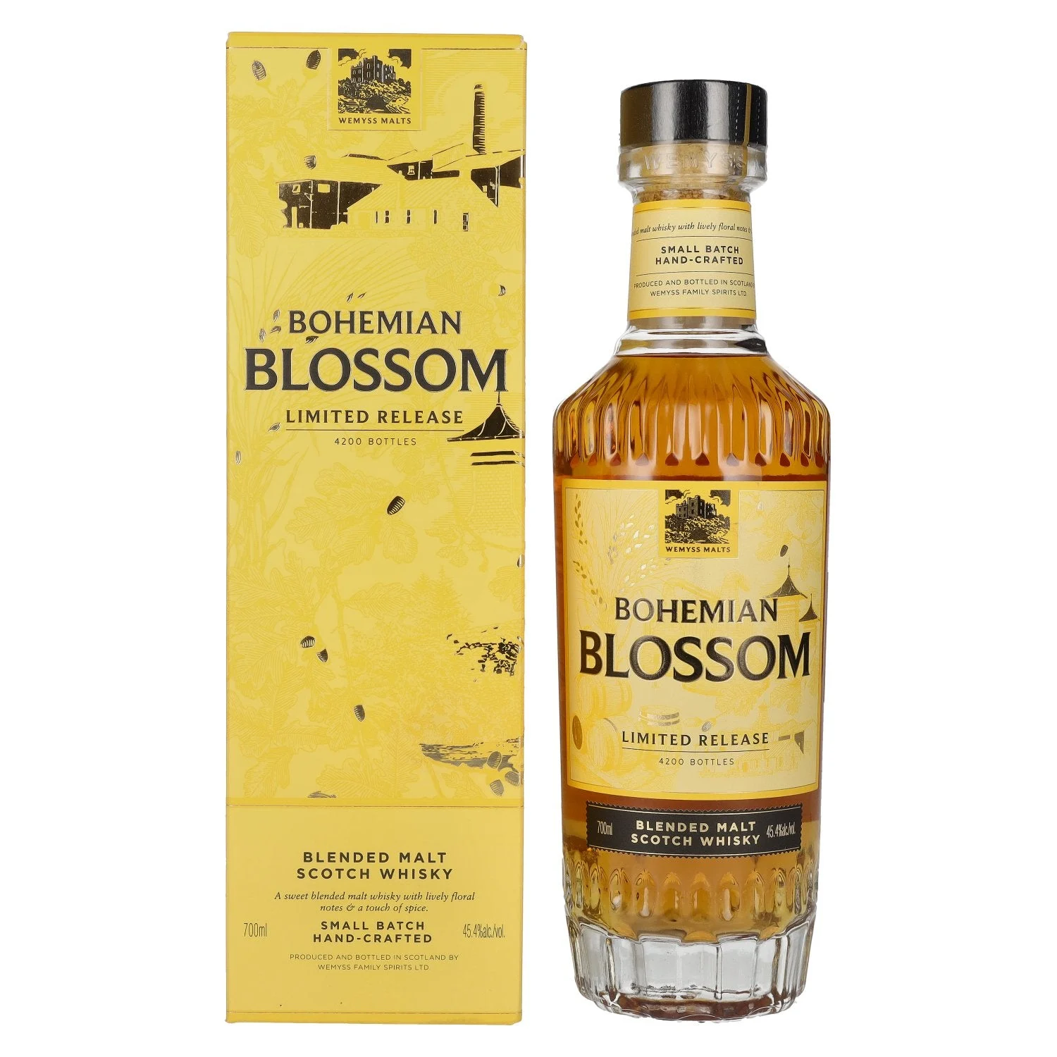 Wemyss Bohemian Blossom Scotch Whisky | 700ML - Whiskey