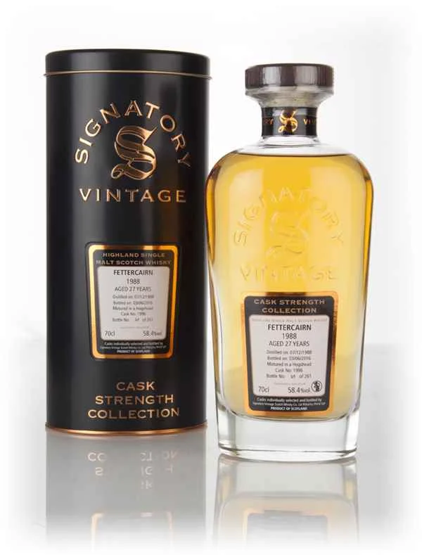 Fettercairn 27 Year Old 1988 (cask 1996) - Cask Strength Collection (Signatory) Scotch Whisky | 700ML