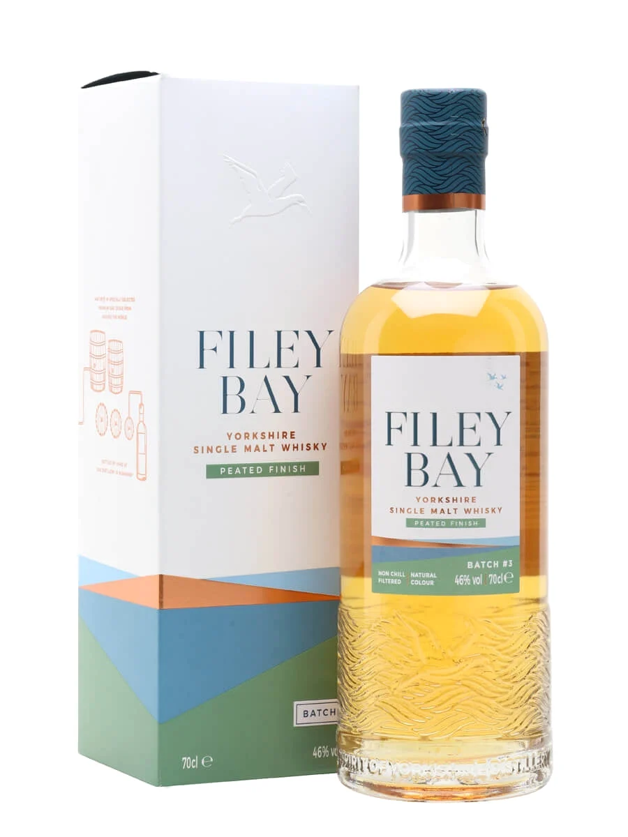 Filey Bay Peated Finish (Batch 3) English Whisky | 700ML - Whiskey