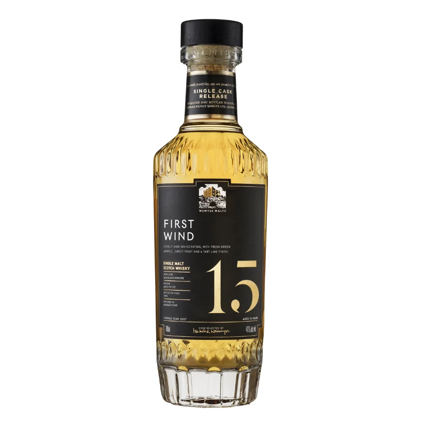 First Wind 15 Year Old 2007 Wemyss Malts (Mannachmore) Scotch Whisky | 700ML - Whiskey