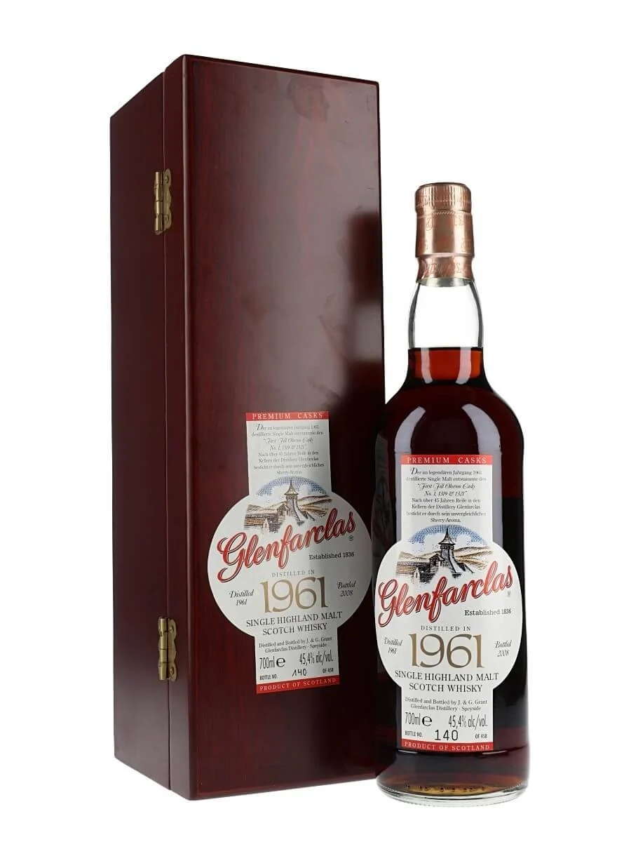 Glenfarclas 1961 (Bottled 2008) Premium Casks Scotch Whisky | 700ML - Whiskey