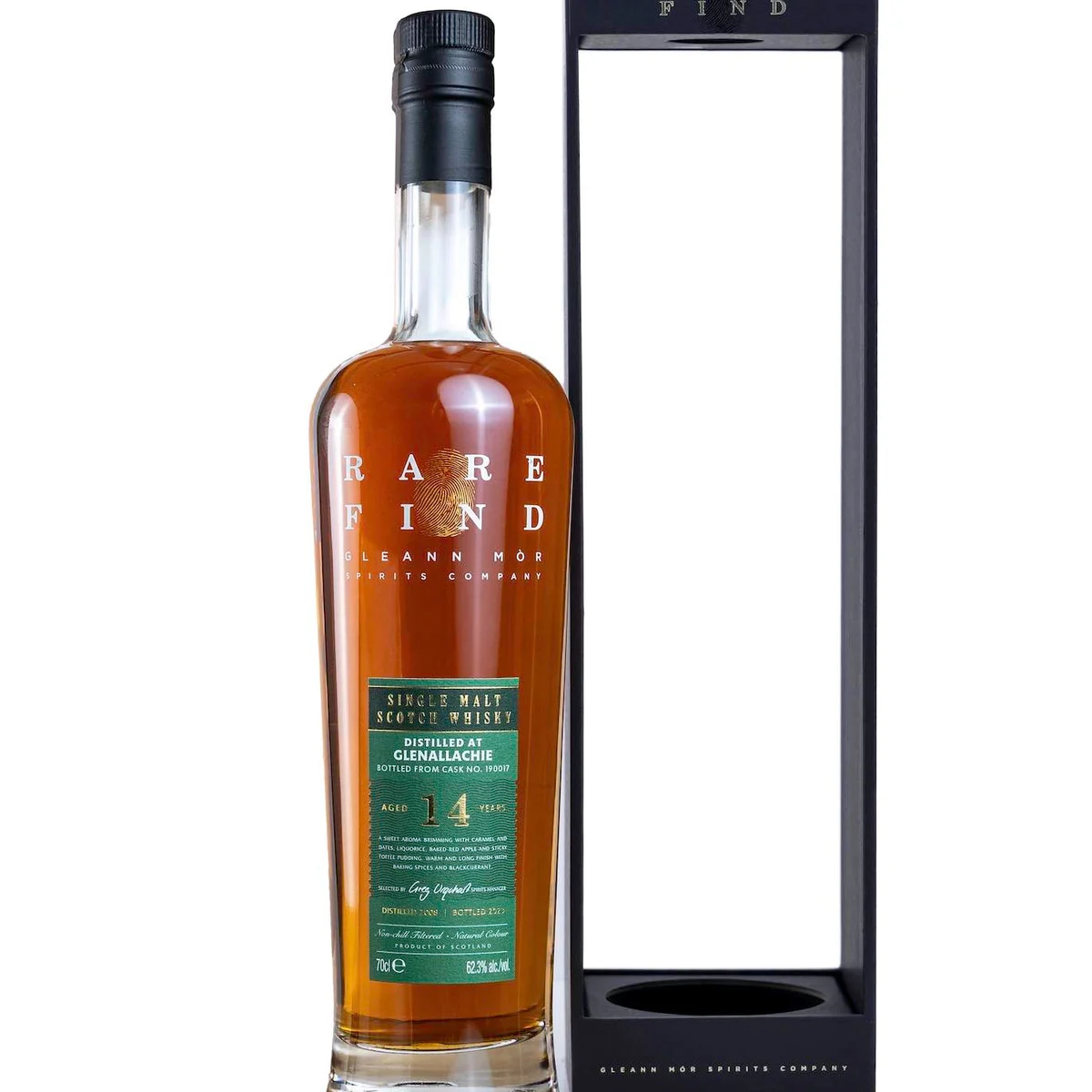 GlenAllachie Gleann Mor Rare Find Single Malt Scotch 2008 14 Year Old Whisky | 700ML - Whiskey
