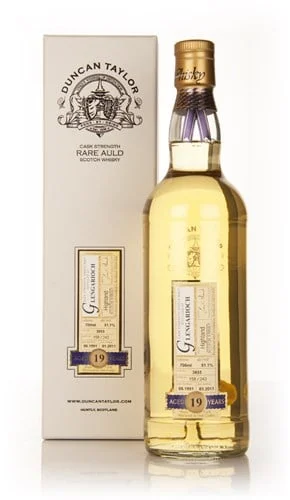 Glen Garioch 19 años 1991 - Whisky escocés raro Auld (Duncan Taylor) | 700ML