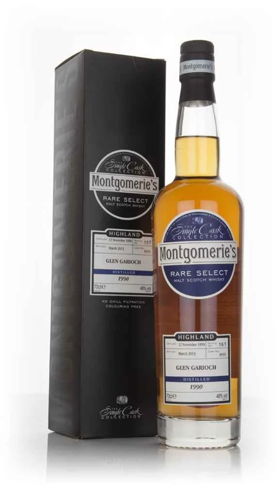 Glen Garioch 22 Year Old 1990 (cask 8555) - Rare Select (Montgomerie's) Scotch Whisky | 700ML