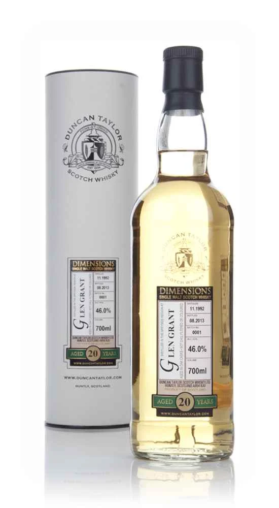 Glen Grant 20 Year Old 1992 (Batch 0001) - Dimensions (Duncan Taylor) Scotch Whisky | 700ML