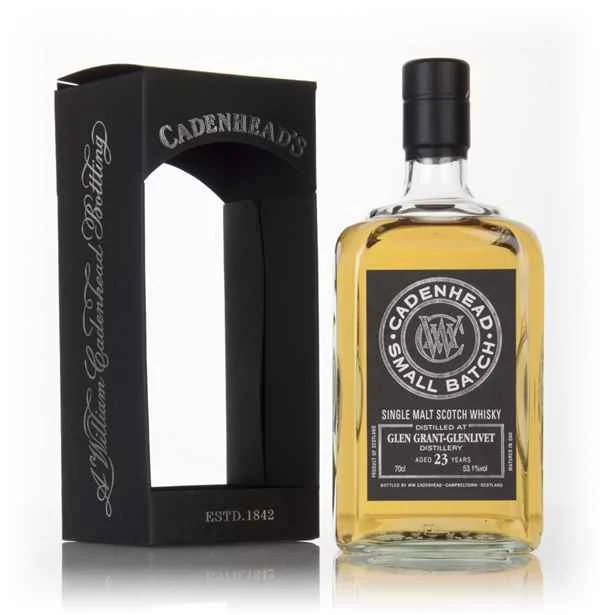 Glen Grant 23 Year Old 1992 - Small Batch (WM Cadenhead) Scotch Whisky | 700ML