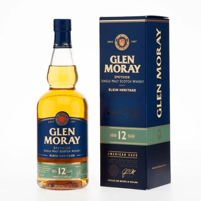 Glen Moray 12 Year OldAmerican Cask Scotch Whisky | 700ML - Whiskey