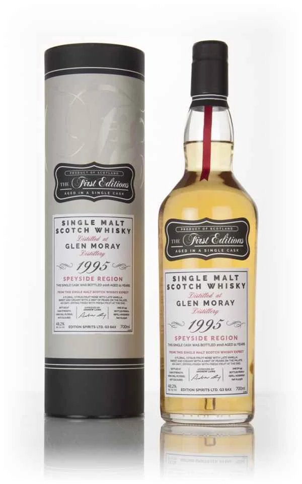 Glen Moray 21 Year Old 1995 (cask 12306) - The First Editions (Hunter Laing) Scotch Whisky | 700ML