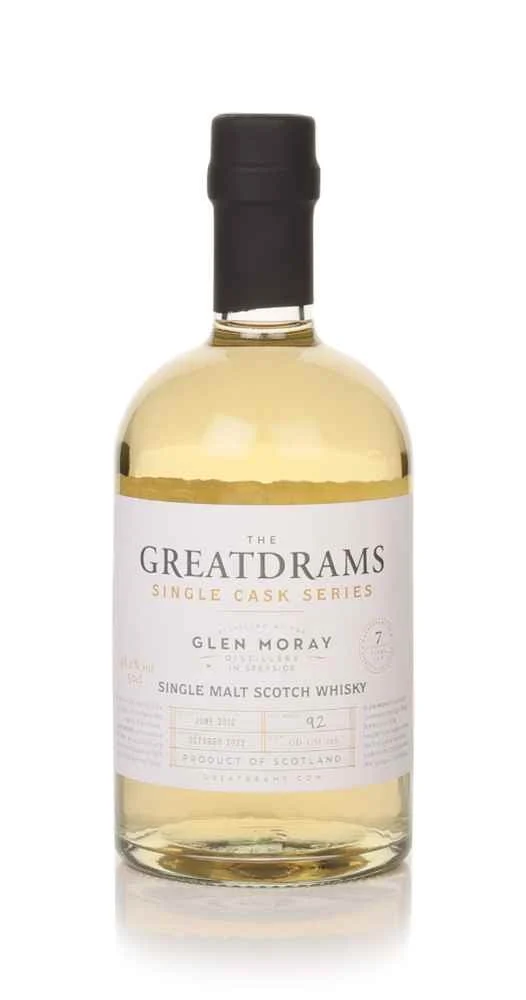Glen Moray 7 Year Old 2012 - Single Cask Series (GreatDrams) Scotch Whisky | 500ML
