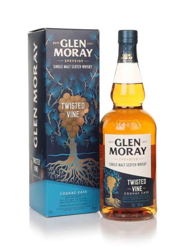 Glen Moray Twisted Vine Scotch Whisky | 700ML - Whiskey
