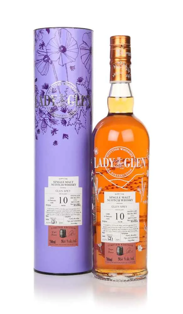 Glen Spey 10 Year Old 2012 (cask 807700) Lady of the Glen Single Malt Scotch Whisky | 700ML - Whiskey