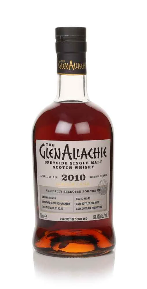 GlenAllachie 12 Year Old 2010 (cask 804024) - Oloroso Puncheon Scotch Whisky | 700ML
