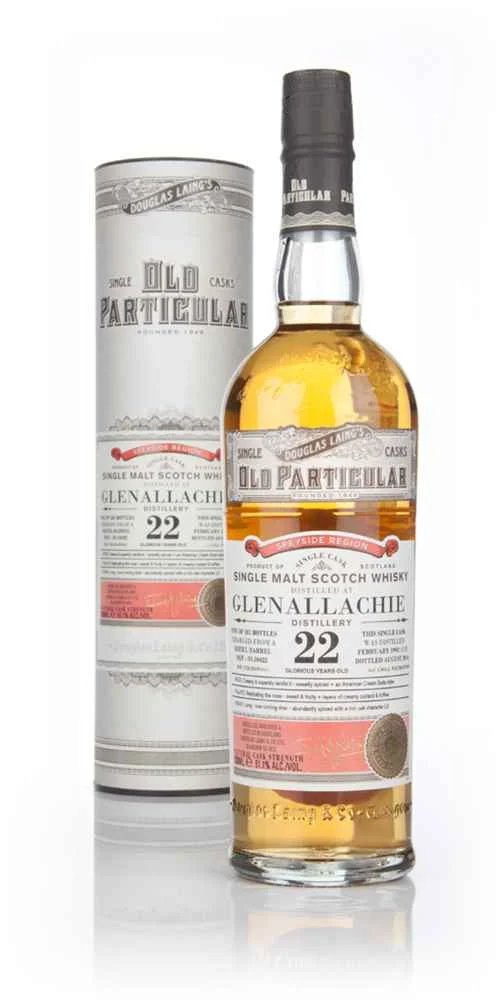 Glenallachie 22 Year Old 1992 (cask 10422) - Old Particular (Douglas Laing) Scotch Whisky | 700ML