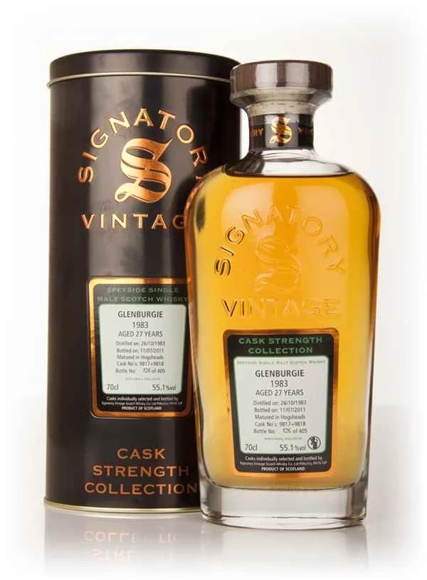 Glenburgie 27 Year Old 1983 - Cask Strength Collection (Signatory) Scotch Whisky | 700ML