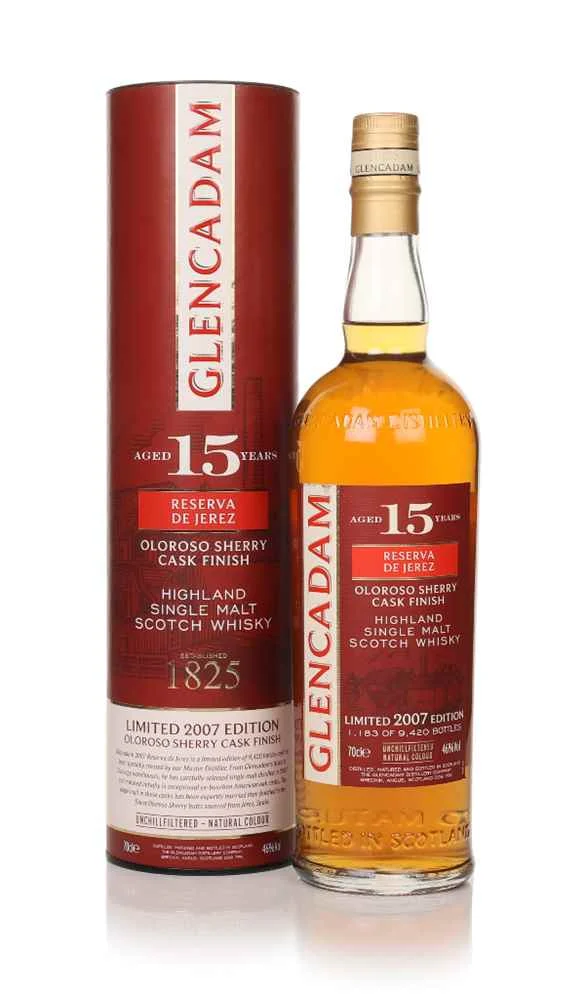 Glencadam 15 Year Old 2007 Reserva de Jerez Scotch Whisky | 700ML - Whiskey