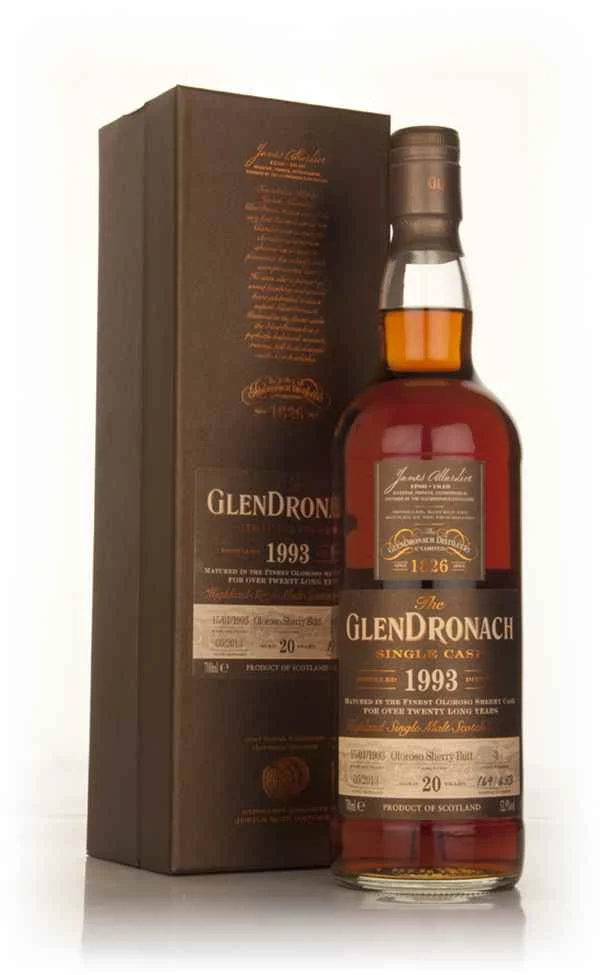 GlenDronach 20 Year Old 1993 (cask 3) - Batch 8 Scotch Whisky | 700ML