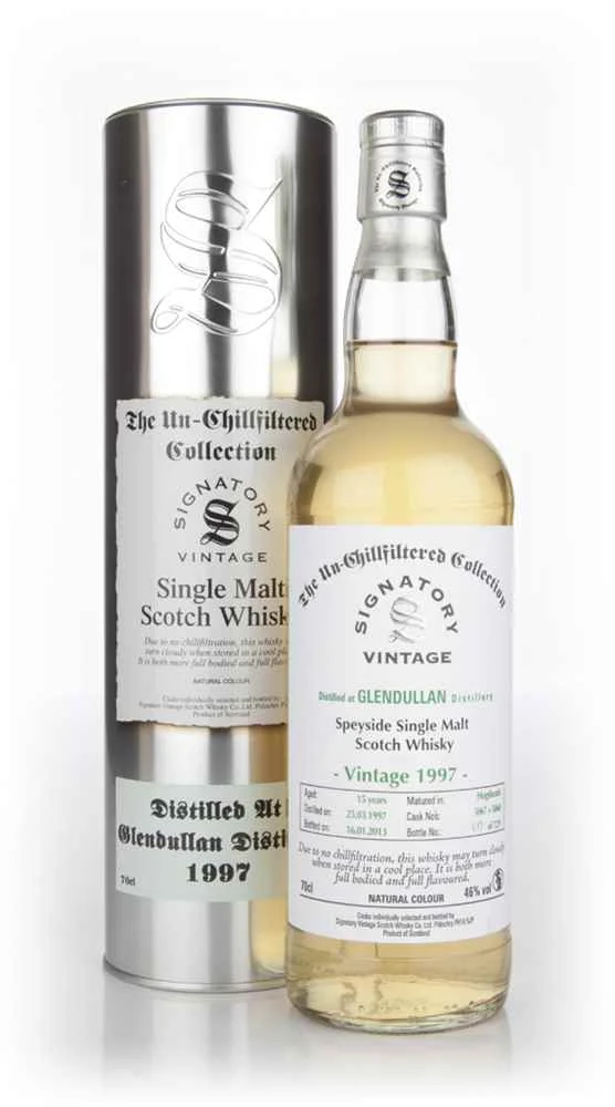 Glendullan 15 Year Old 1997 - Un-Chillfiltered (Signatory) Scotch Whisky | 700ML