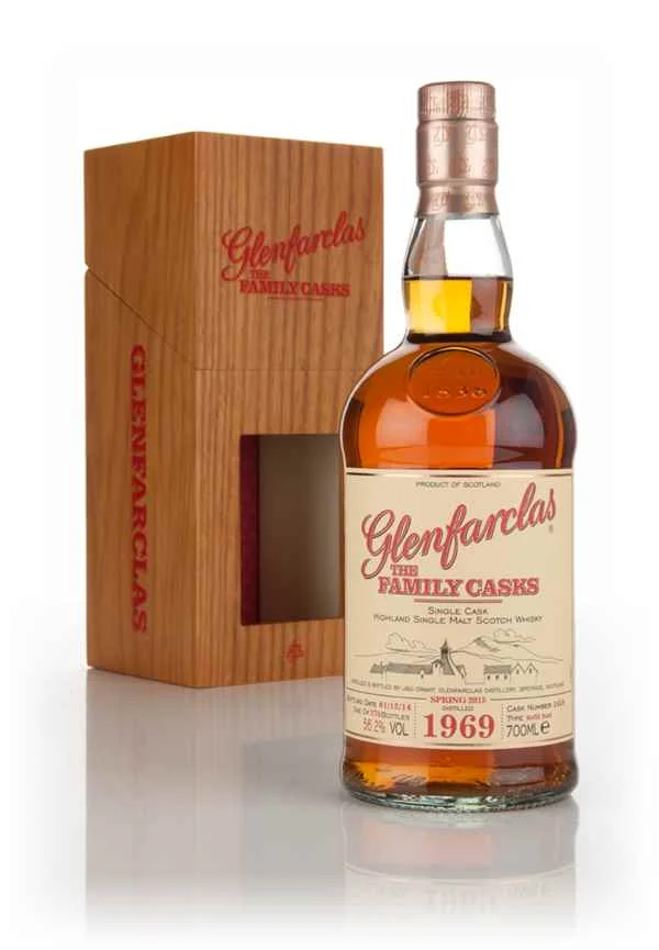 Glenfarclas 1969 (cask 2458) Family Cask Spring 2015 Release Scotch Whisky | 700ML - Whiskey