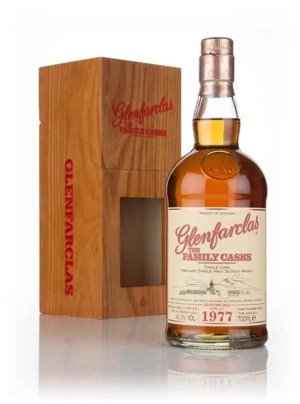 Glenfarclas 1977 (cask 8635) Family Cask Autumn 2014 Release Scotch Whisky | 700ML - Whiskey