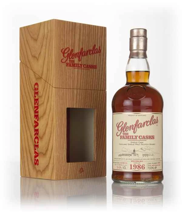 Glenfarclas 1986 (cask 4334) Family Cask Winter 2015 Release Scotch Whisky | 700ML - Whiskey