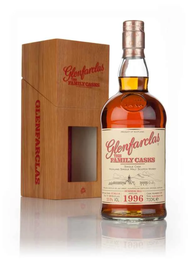 Glenfarclas 1996 (cask 518) Family Cask Summer 2014 Release Scotch Whisky | 700ML - Whiskey