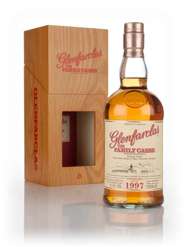 Glenfarclas 1997 (cask 1) Family Cask Autumn 2014 Release Scotch Whisky | 700ML - Whiskey