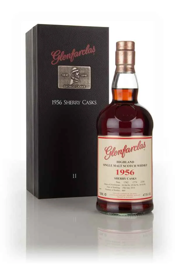 Glenfarclas 58 Year Old 1956 Oloroso Sherry Casks - Family Collector Series II Scotch Whisky | 700ML