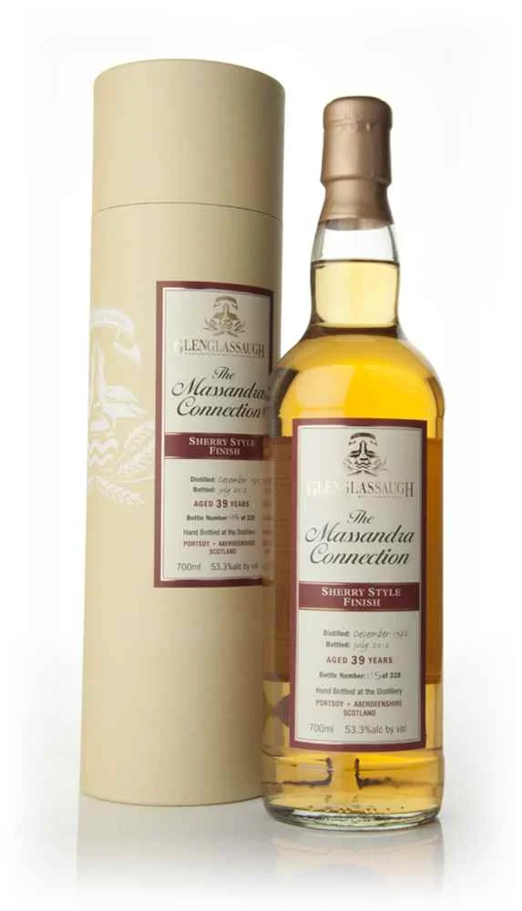 Glenglassaugh 39 años 1972 - Whisky escocés con acabado en barril de jerez | 700ML