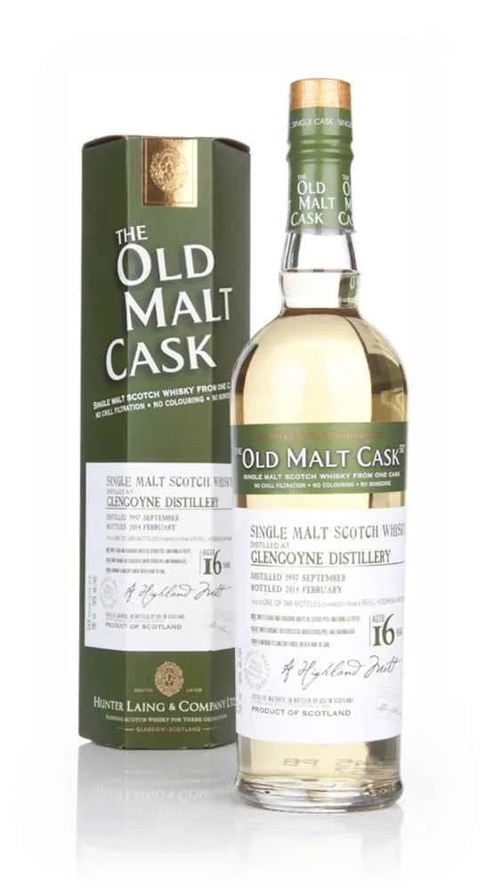 Glengoyne 16 Year Old 1997 (cask 10302) - Old Malt Cask (Hunter Laing) Scotch Whisky | 700ML