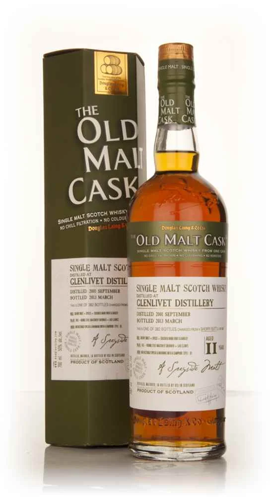 Glenlivet 11 Year Old 2001 (cask 9637) - Old Malt Cask (Douglas Laing) Scotch Whisky | 700ML