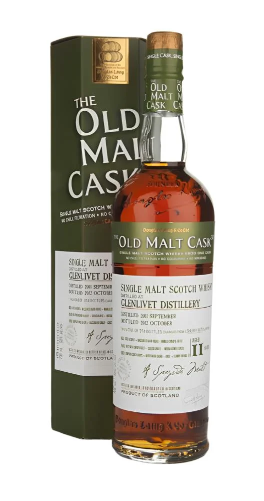 Glenlivet 11 años 2001 (Barrica 9210) - Whisky escocés Old Malt Cask (Douglas Laing) | 700ML