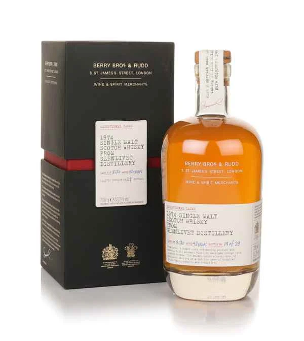 Glenlivet 42 Year Old 1974 (Cask 8170) - Exceptional Casks (Berry Bros. & Rudd) Scotch Whisky | 700ML