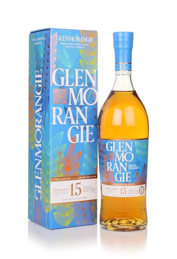 Glenmorangie 15 años: whisky escocés n.º 3 del lote Cadboll Estate | 700ML - Whiskey