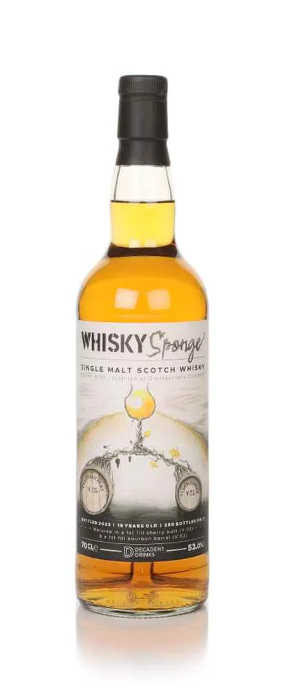 Glentauchers 18 Year Old Edition No.81 (Whisky Sponge & Decadent Drinks) Scotch Whisky | 700ML - Whiskey