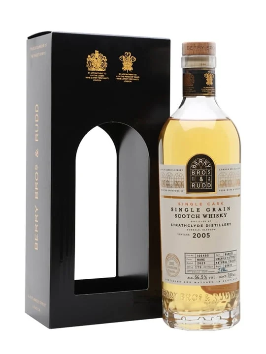 Strathclyde Berry Bros & Rudd Single Grain 2005 18 Year Old Whisky | 700ML - Whiskey