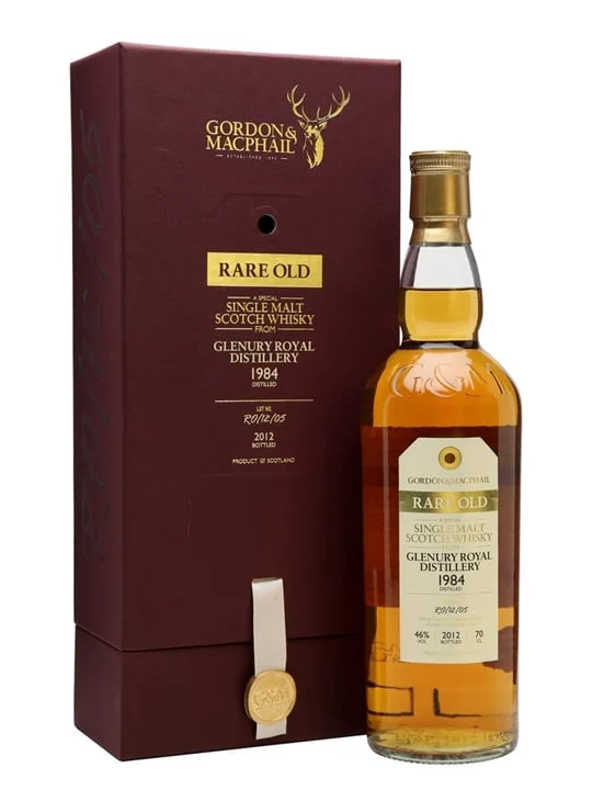 Glenury Royal Rare Old 1984 23 Year Old Whisky | 700ML - Whiskey