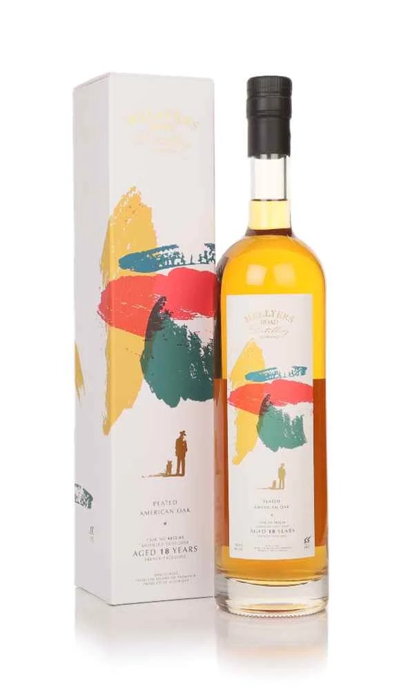 Hellyers Road 18 años 2004 (Barrica 4022.03) Whisky exclusivo francés de roble americano turbado | 700ML - Whiskey