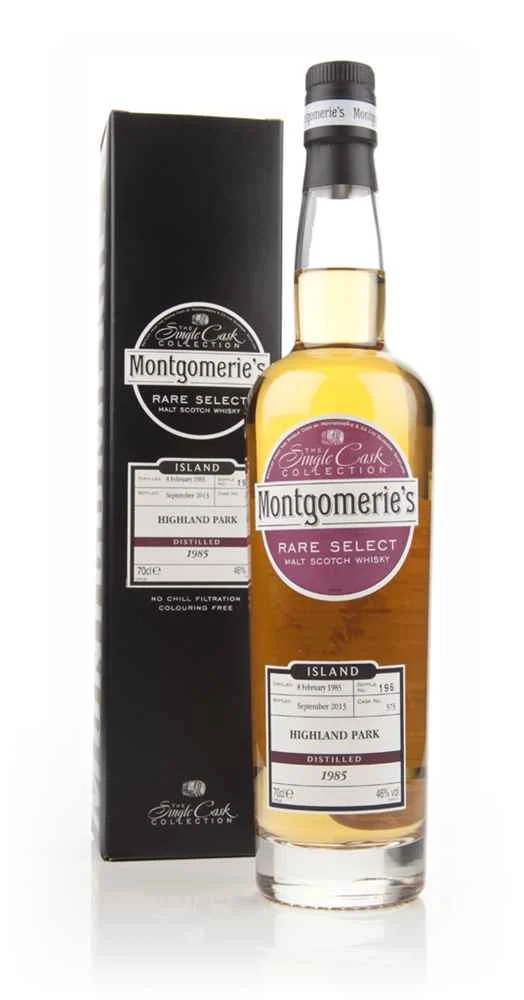 Highland Park 28 Year Old 1985 (cask 375) - Rare Select (Montgomerie's) Scotch Whisky | 700ML