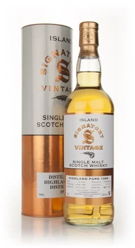 Highland Park 23 Year Old 1988 (Signatory) Scotch Whisky | 700ML - Whiskey