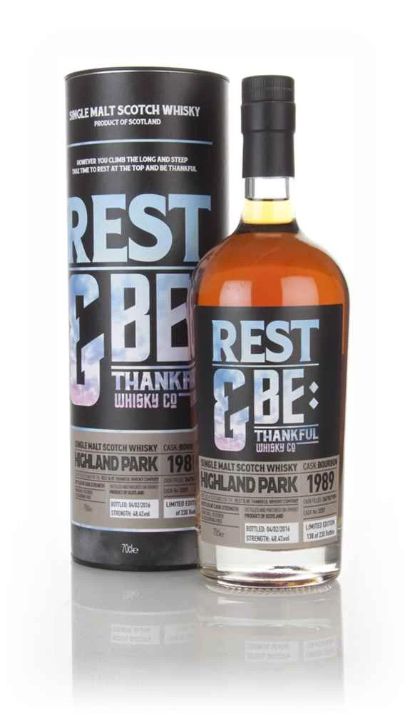 Highland Park 26 Year Old 1989 (cask 3257) (Rest & Be Thankful) Scotch Whisky | 700ML - Whiskey