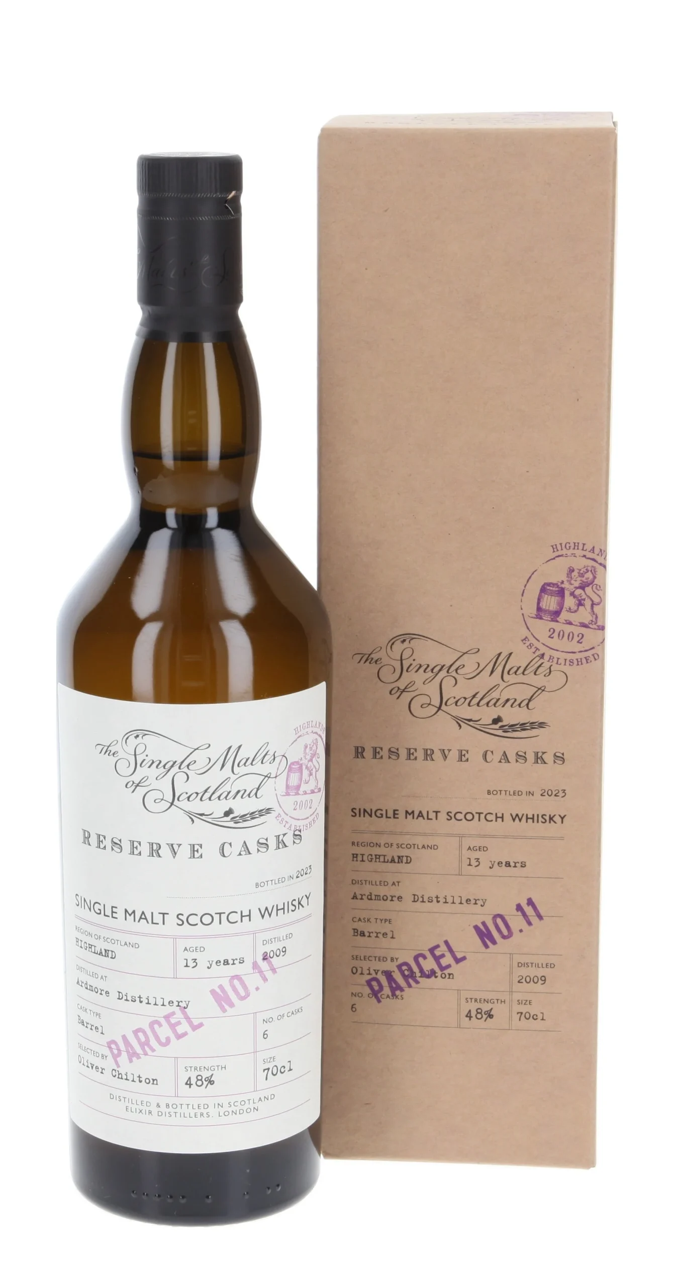 Ardmore Single Malts Of Scotland Single Malt Parcel #11 2009 13 Year Old Whisky | 700ML - Whiskey