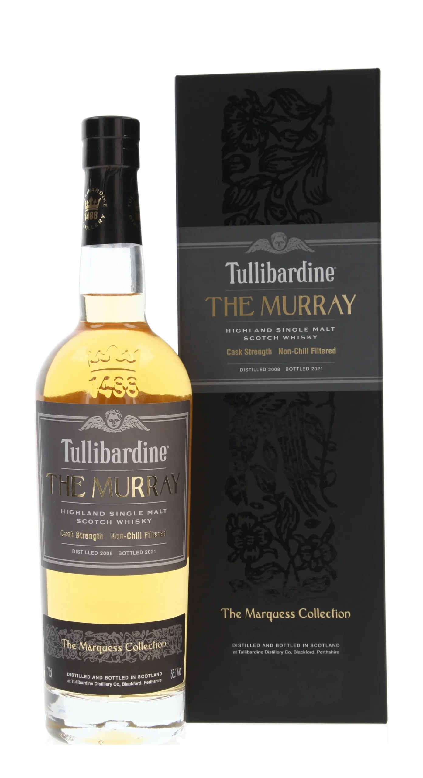 Tullibardine The Murray Cask Strength (D.2008, B.2021) Whisky escocés The Marquess Collection | 700ML - Whiskey