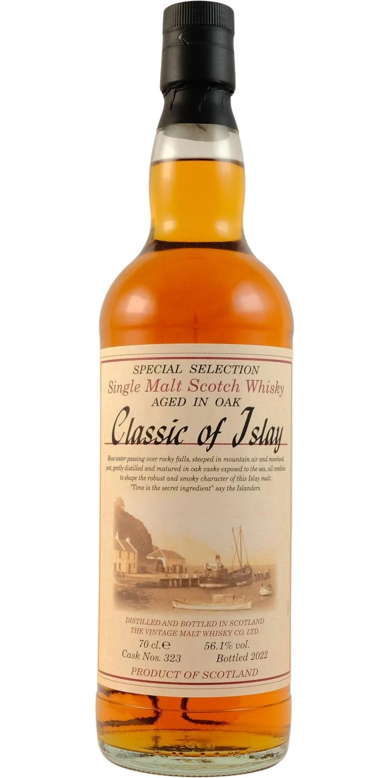 Classic of Islay Cask # 323 (Bottled 2022) Jack Wiebers Scotch Whisky | 700ML - Whiskey