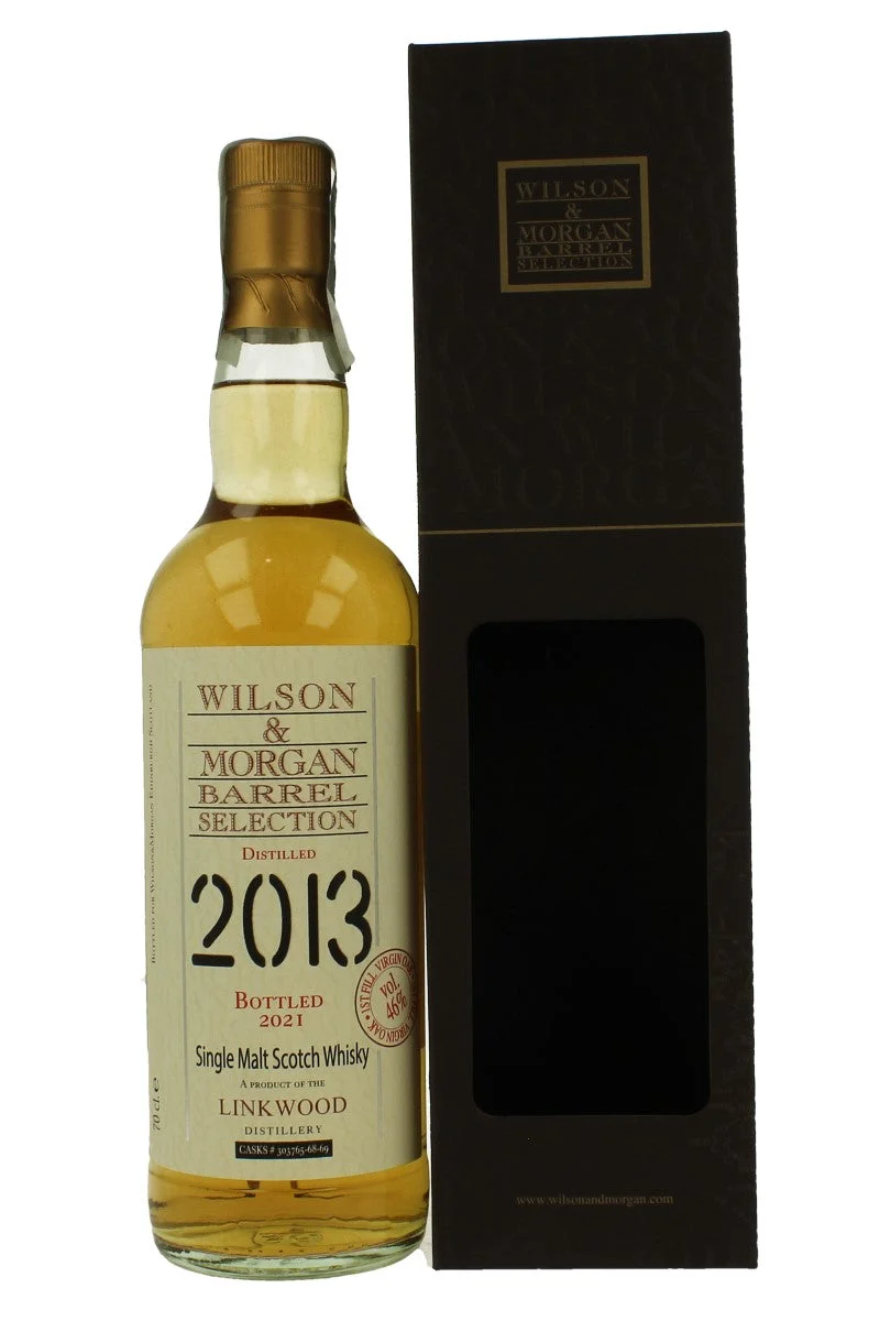 Wilson & Morgan Linkwood 2013 (Bottled 2021) Scotch Whisky | 700ML - Whiskey
