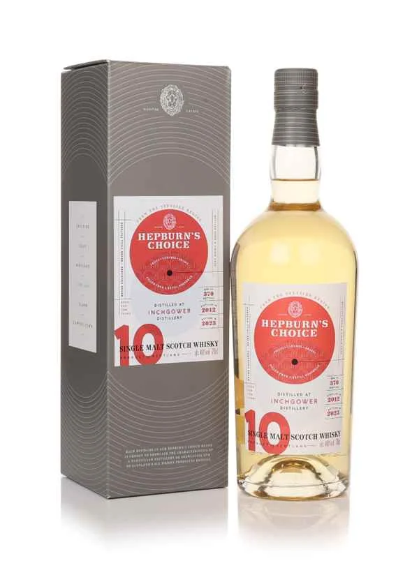 Inchgower 10 Year Old 2012 Hepburn's Choice Scotch Whisky | 700ML - Whiskey