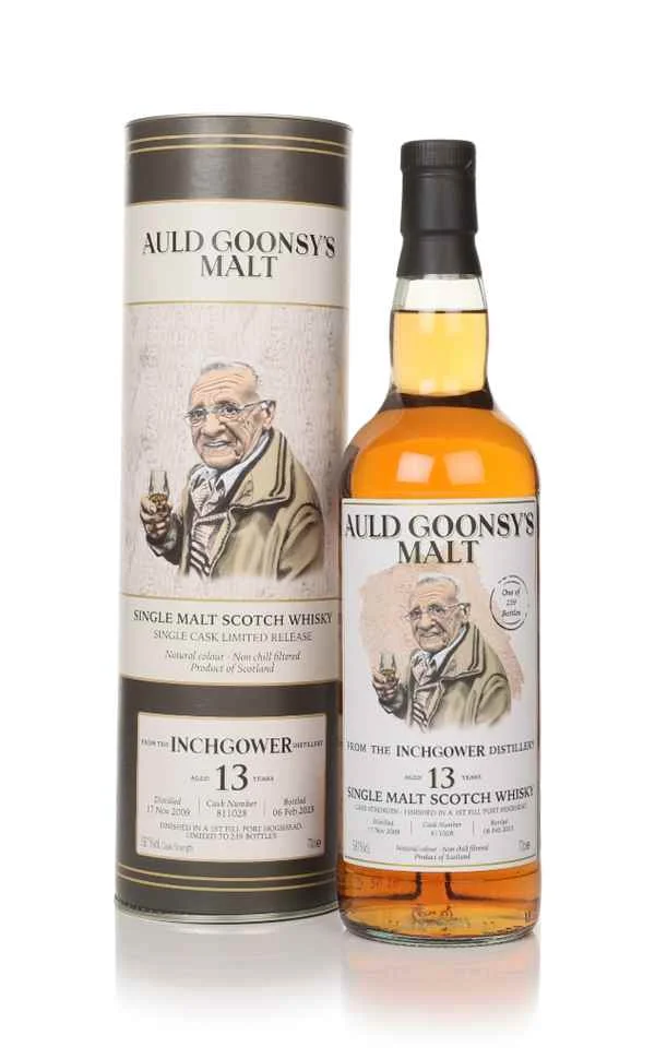 Inchgower 13 Year Old 2009 (cask 811028) - Auld Goonsy's Malt Scotch Whisky | 700ML