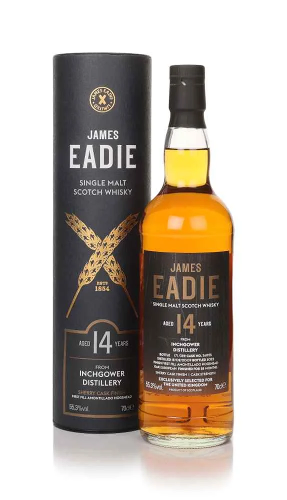 Inchgower 14 Year Old 2009 (Cask 361935) James Eadie Single Malt Scotch Whisky | 700ML - Whiskey